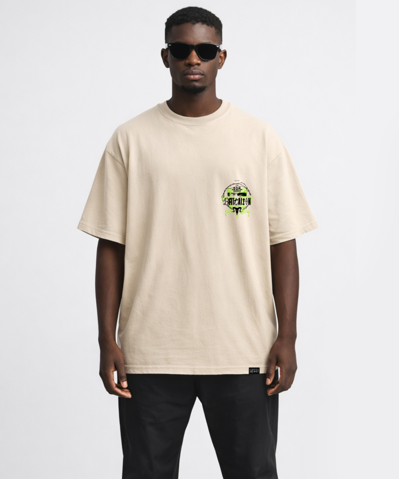 Ram Battalion Green Purple T-Shirt CHRBTGP V6